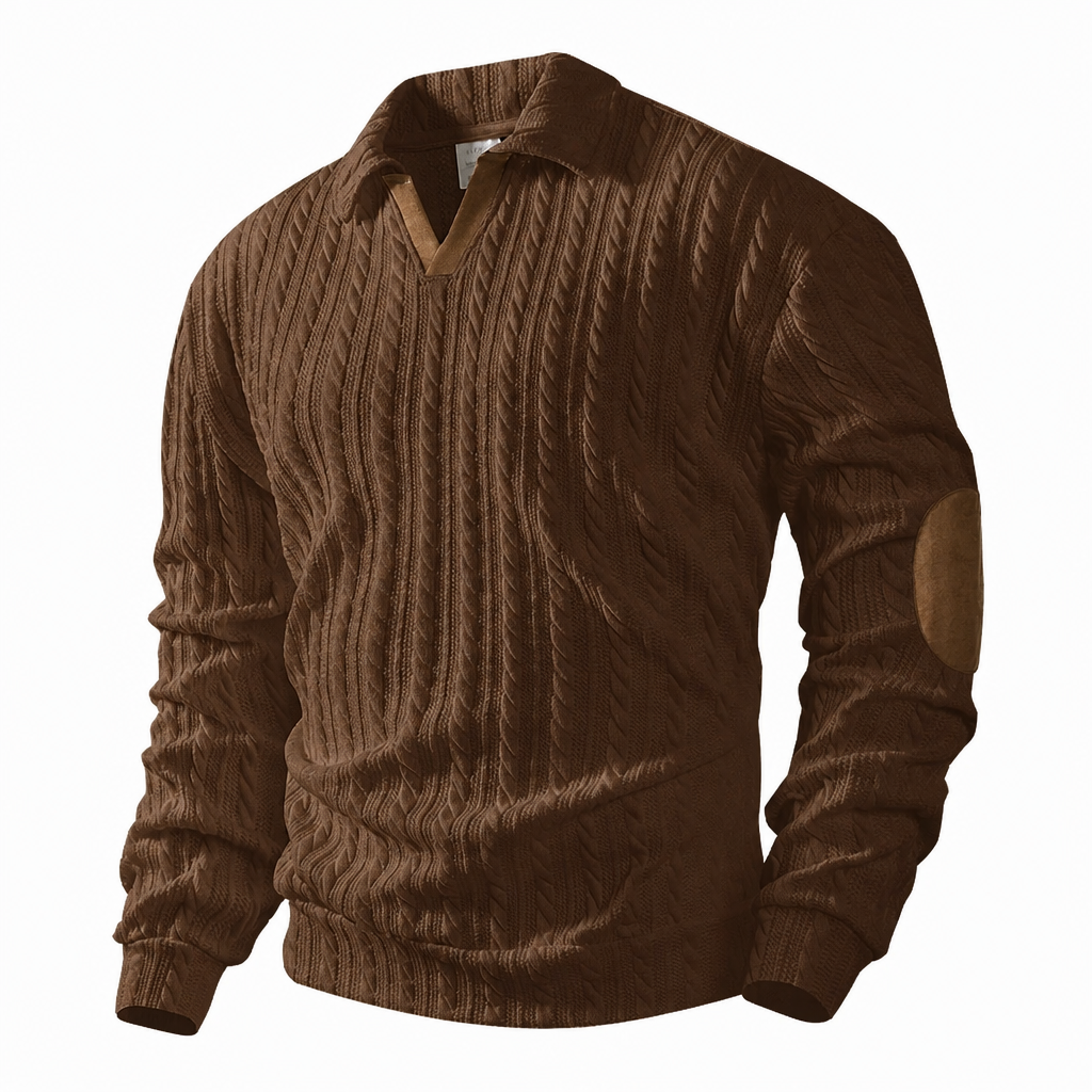 Maglione uomo colore testa di moro